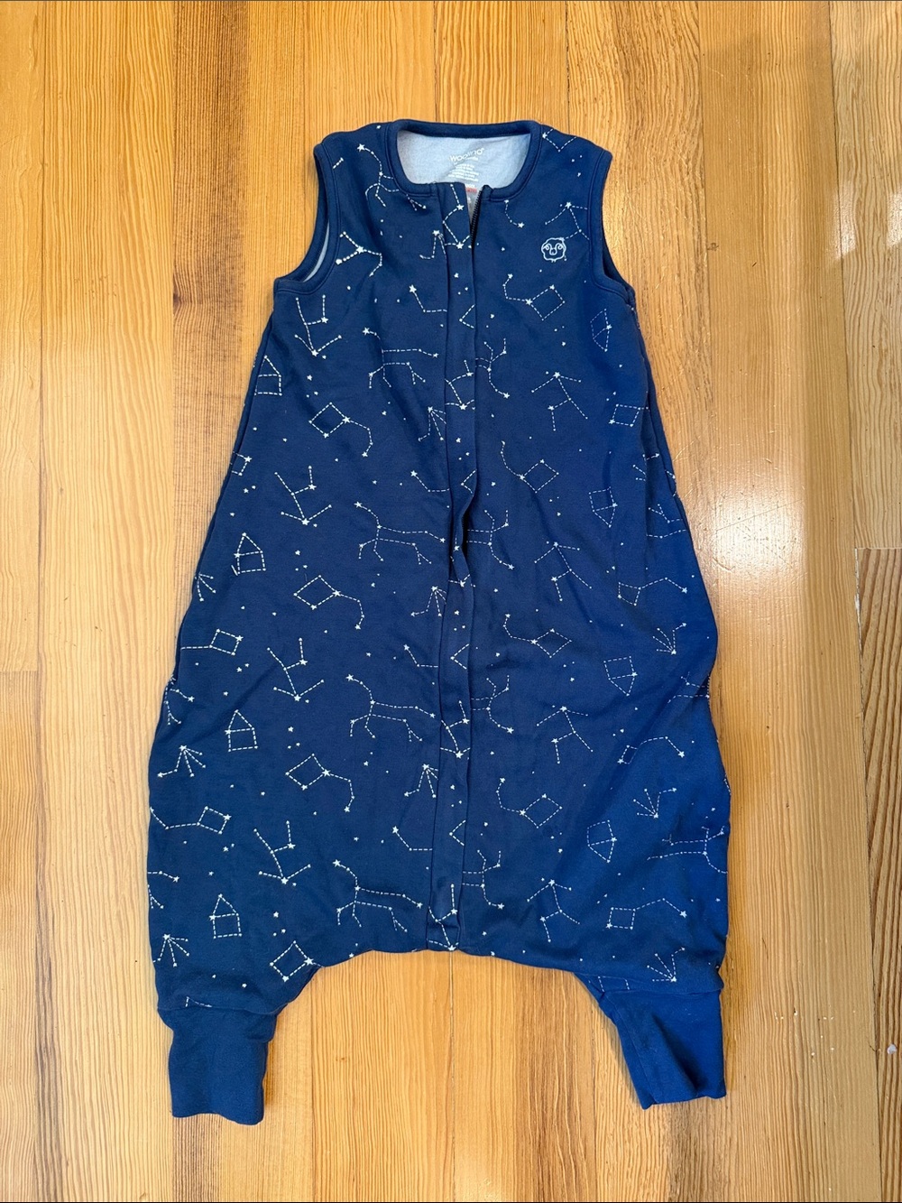 Woolino 18-36 month Constellation Sleep Sack Pajamas